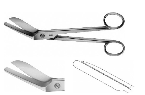 Браун-стедлер епізіотомні ножиці 200 мм